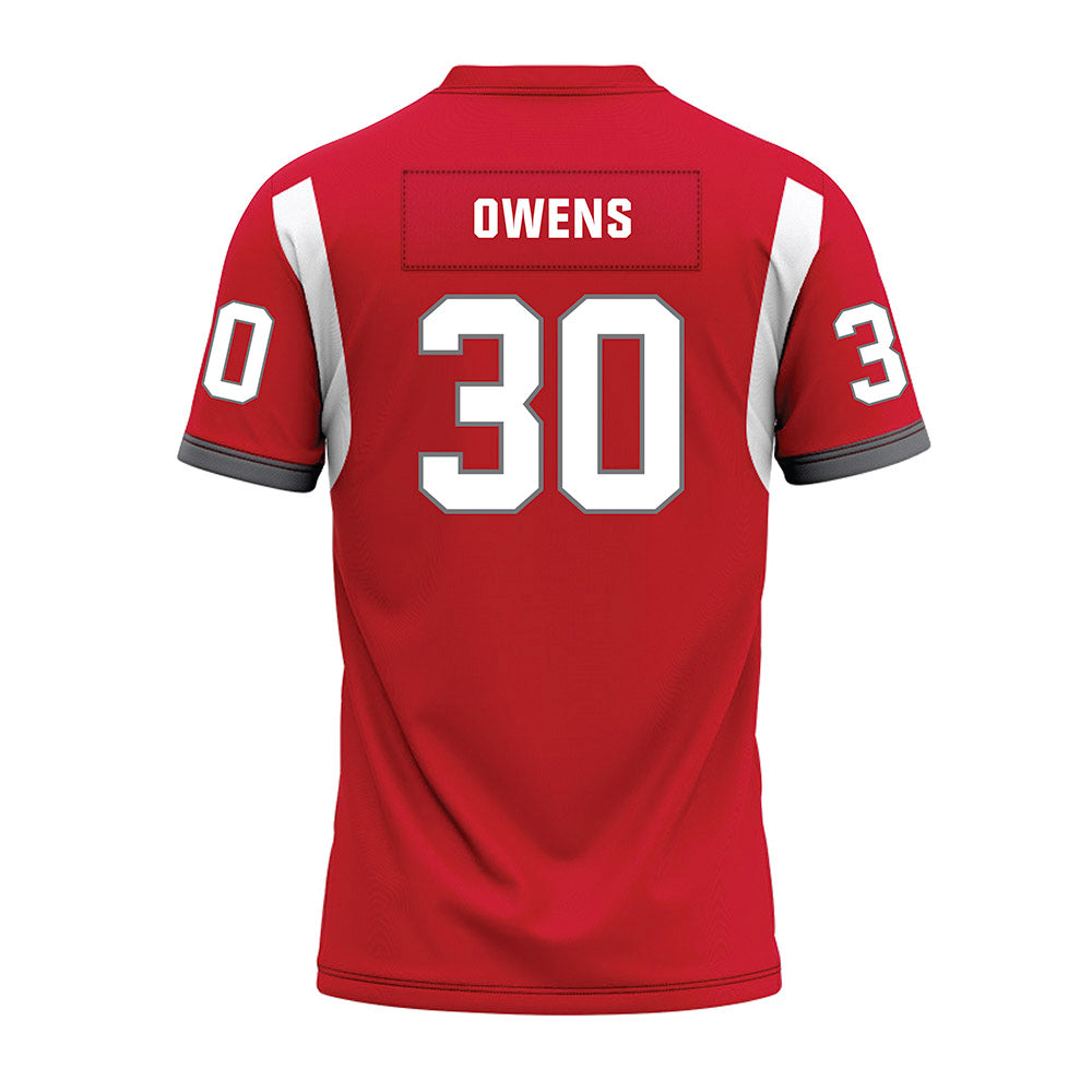 MSUM - NCAA Football : Jacion Owens - Premium Football Jersey-1