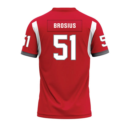 MSUM - NCAA Football : Jacob Brosius - Premium Football Jersey-1