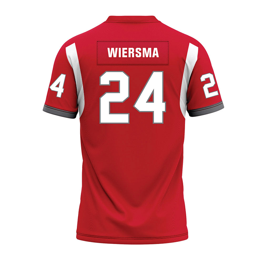 MSUM - NCAA Football : Owen Wiersma - Premium Football Jersey-1
