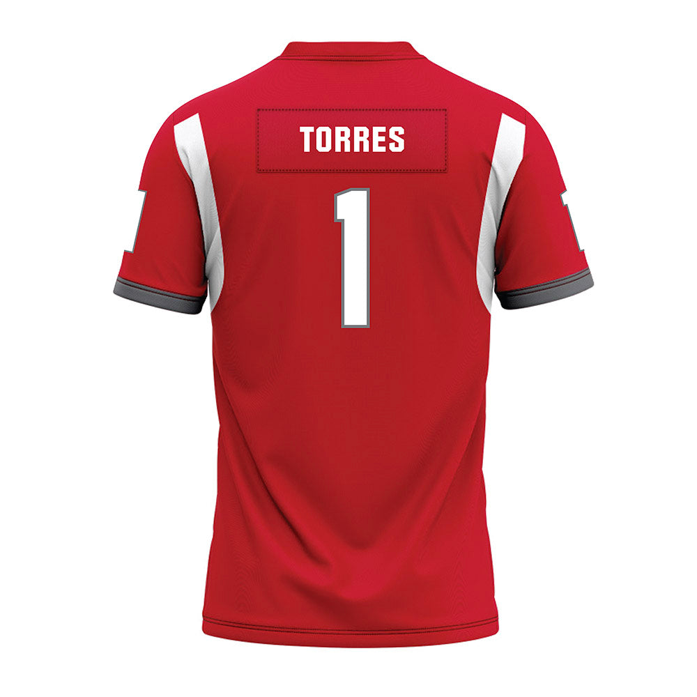 MSUM - NCAA Football : Jesus Torres - Premium Football Jersey-1