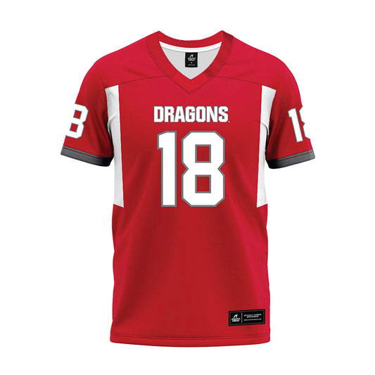 MSUM - NCAA Football : Caleb Johnson - Premium Football Jersey-0