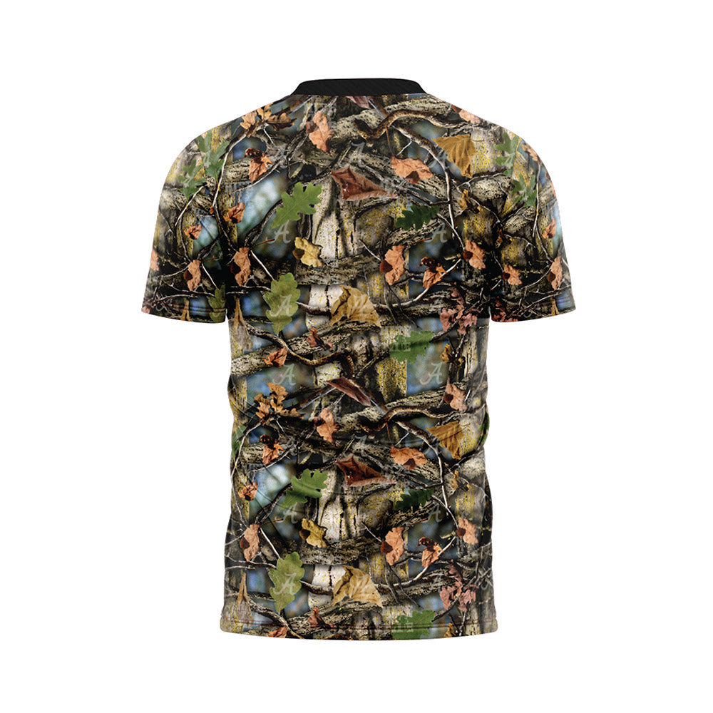 Alabama - : - Tree Sand Camo Jersey Premium Activewear T-Shirt-1