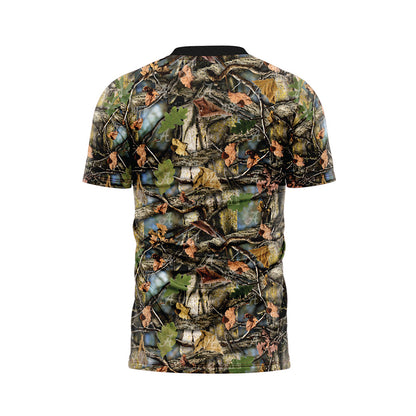 Alabama - : - Tree Sand Camo Jersey Premium Activewear T-Shirt-1