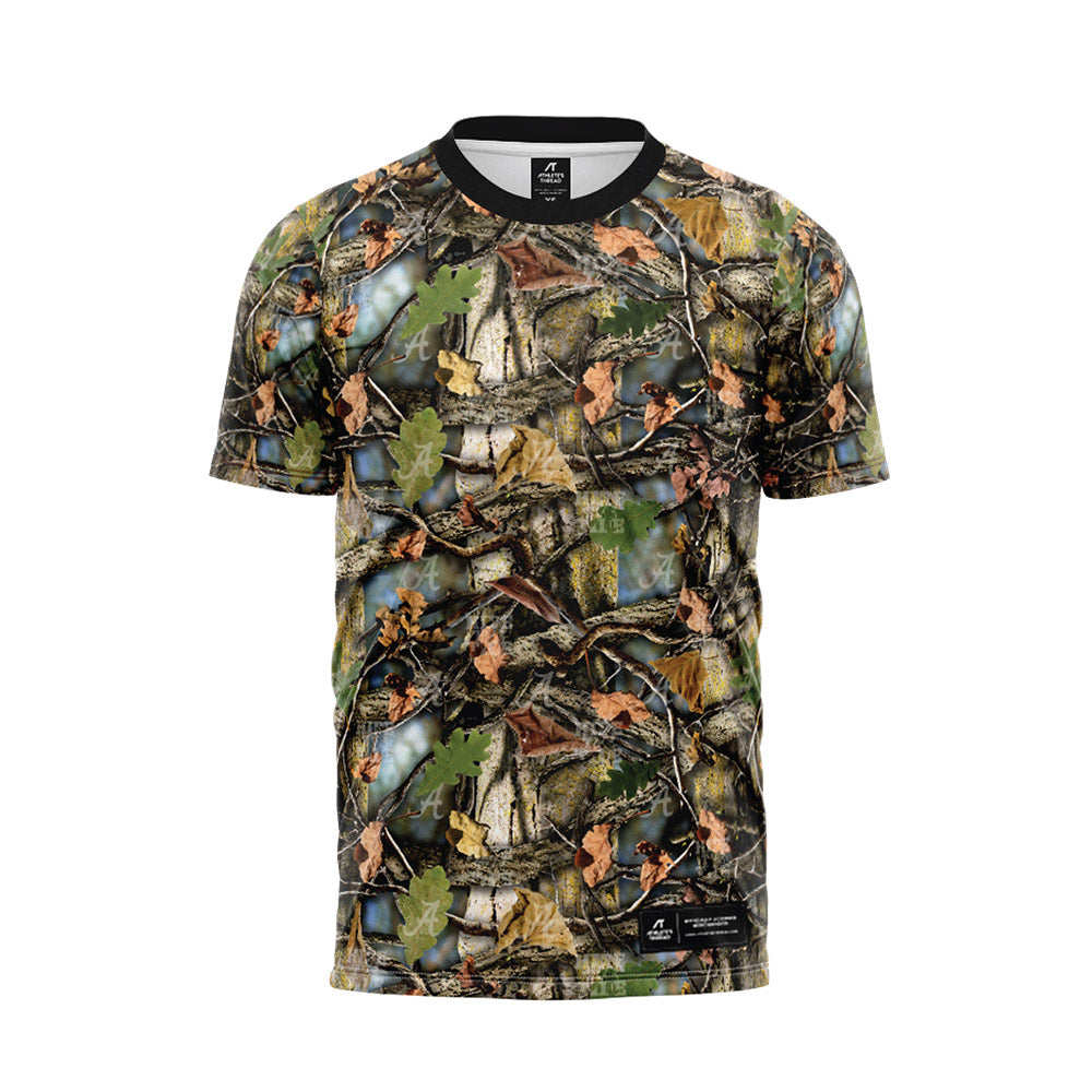 Alabama - : - Tree Sand Camo Jersey Premium Activewear T-Shirt-0