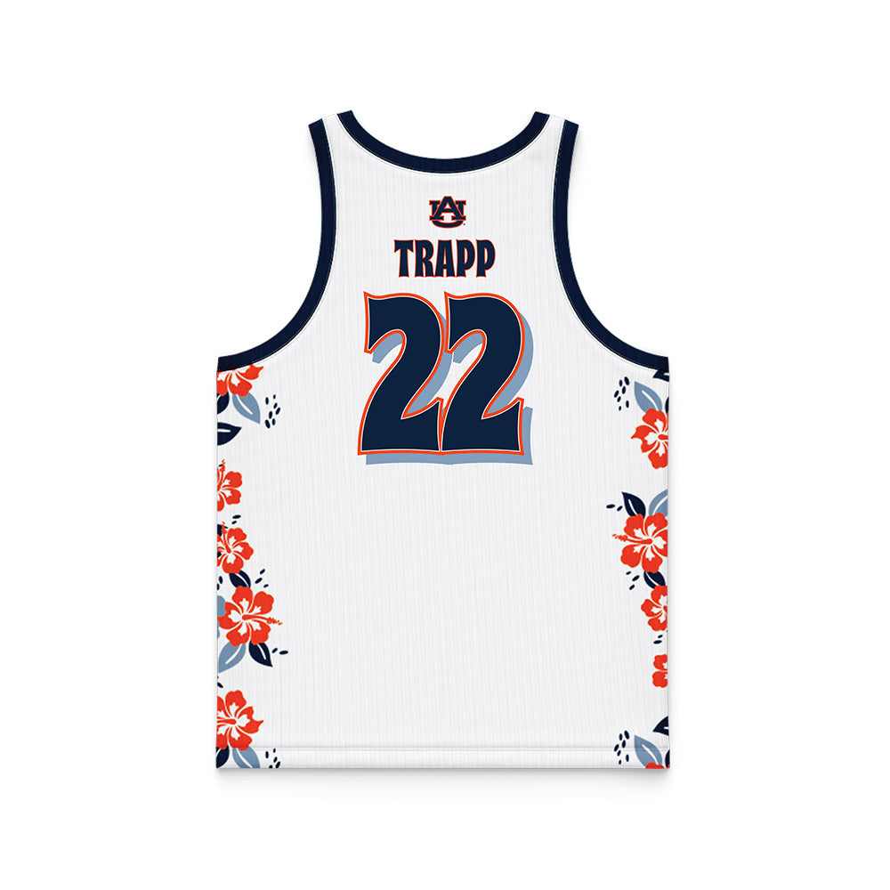 Auburn - NCAA Men's Basketball : Reed Trapp - Hawaiian Theme Basketball Jersey