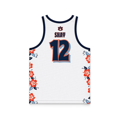 Auburn - NCAA Men's Basketball : Joah Shay - Hawaiian Theme Basketball Jersey