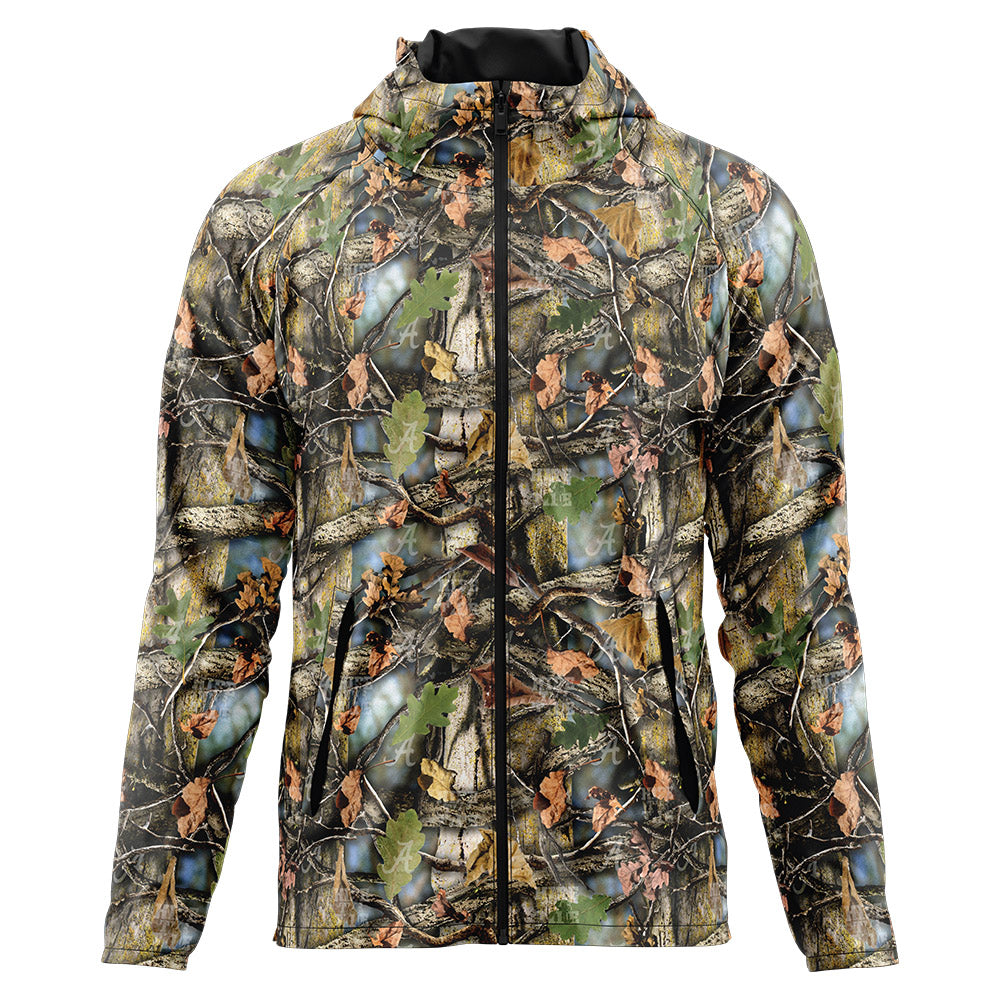 Alabama - Tree Tide™ Camo Full Zip Windbreaker