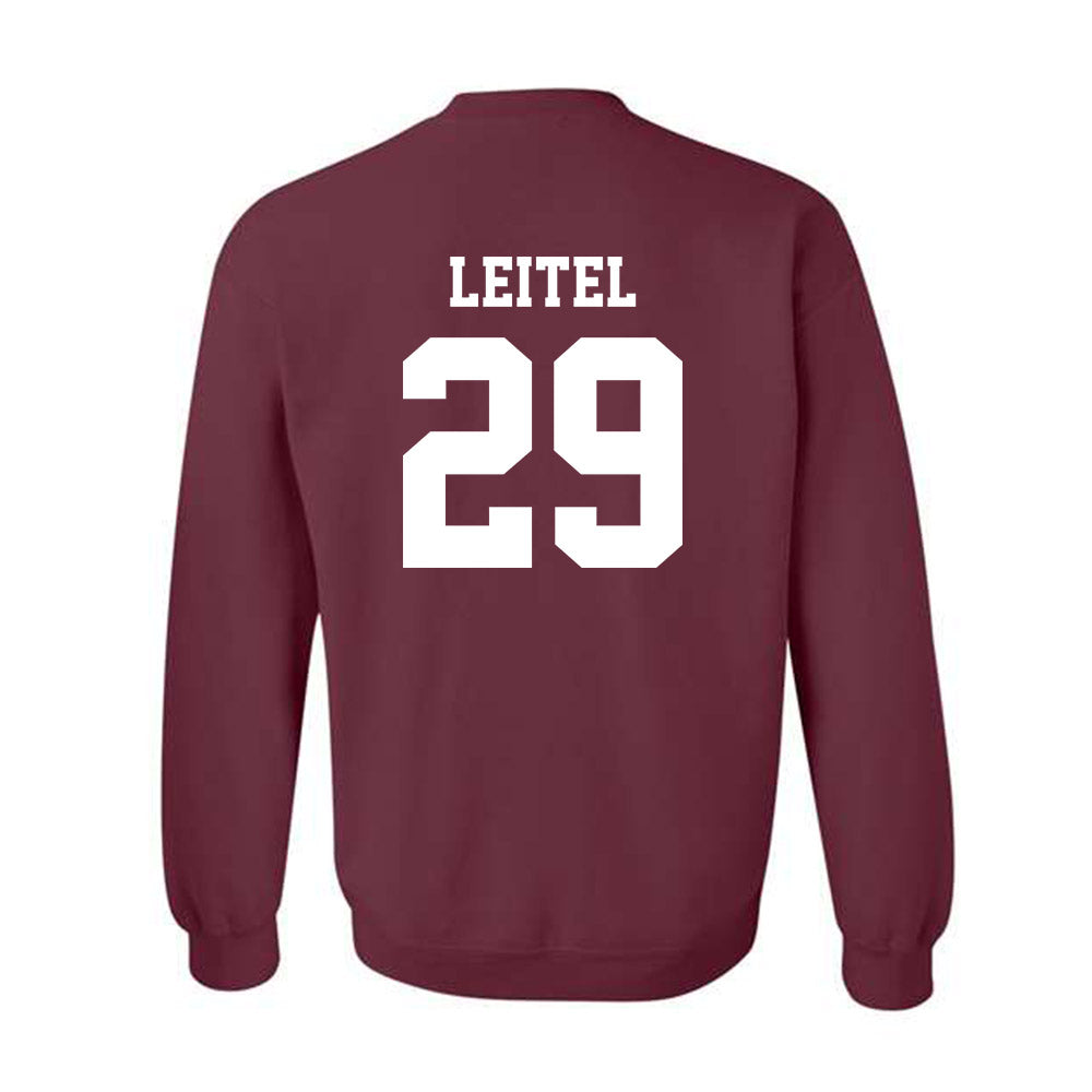 UWLAX - NCAA Football : Owen Leitel - Crewneck Sweatshirt-1