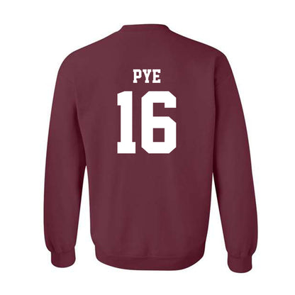UWLAX - NCAA Baseball : Logan Pye - Crewneck Sweatshirt-1