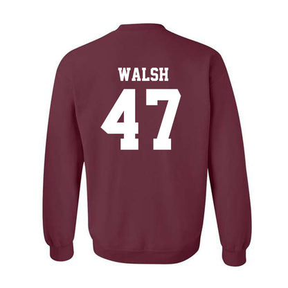 UWLAX - NCAA Football : Henry Walsh - Crewneck Sweatshirt-1