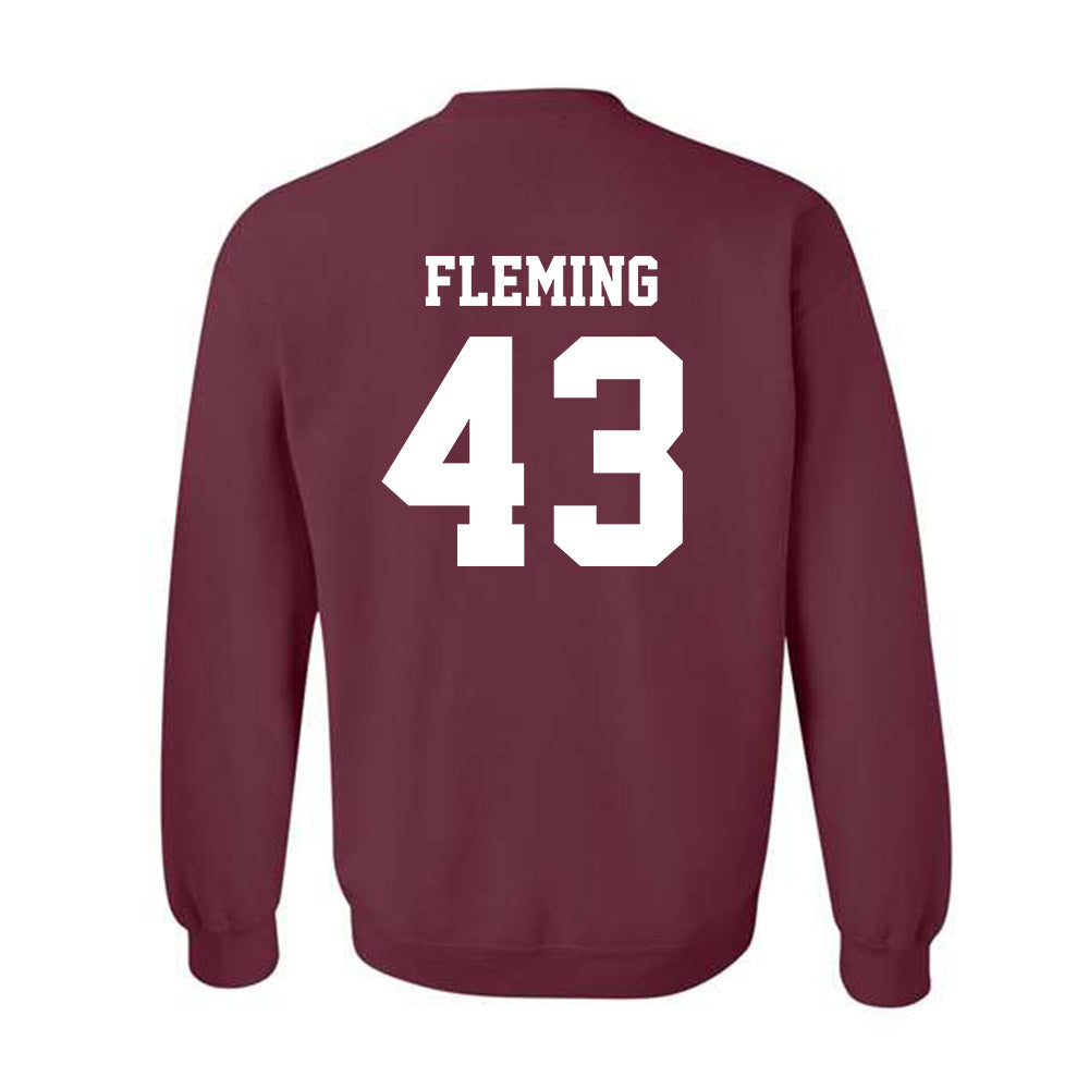 UWLAX - NCAA Football : Brady Fleming - Crewneck Sweatshirt-1