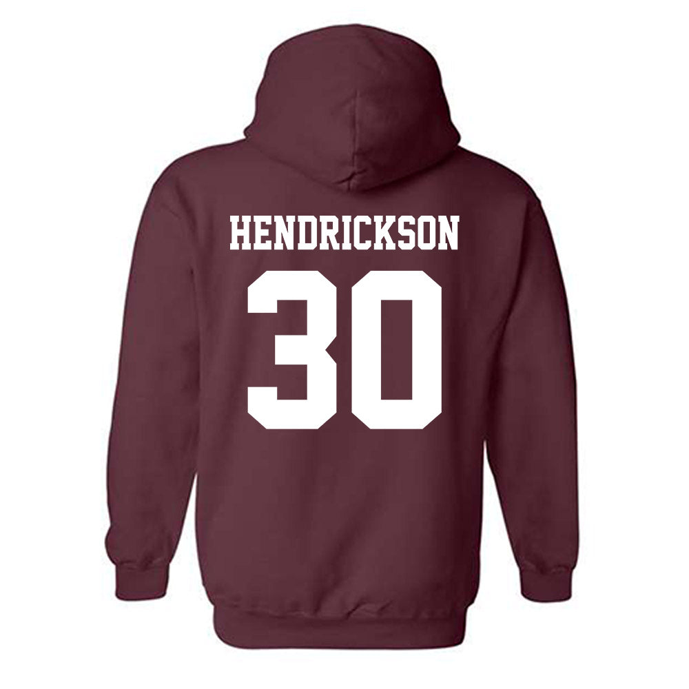 UWLAX - NCAA Men's Basketball : Hutson Hendrickson - Hooded Sweatshirt-1