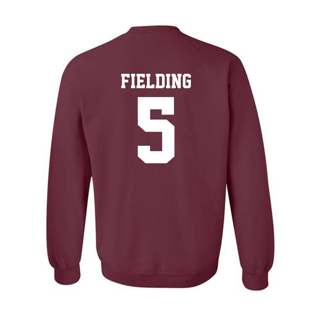 UWLAX - NCAA Men's Basketball : Devon Fielding - Crewneck Sweatshirt-1