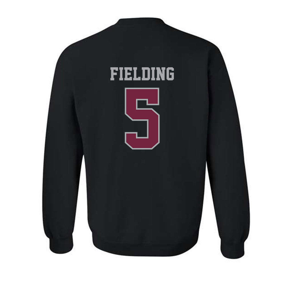 UWLAX - NCAA Men's Basketball : Devon Fielding - Crewneck Sweatshirt-1