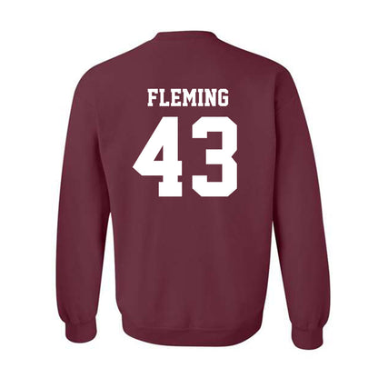 UWLAX - NCAA Football : Brady Fleming - Classic Shersey Crewneck Sweatshirt-1