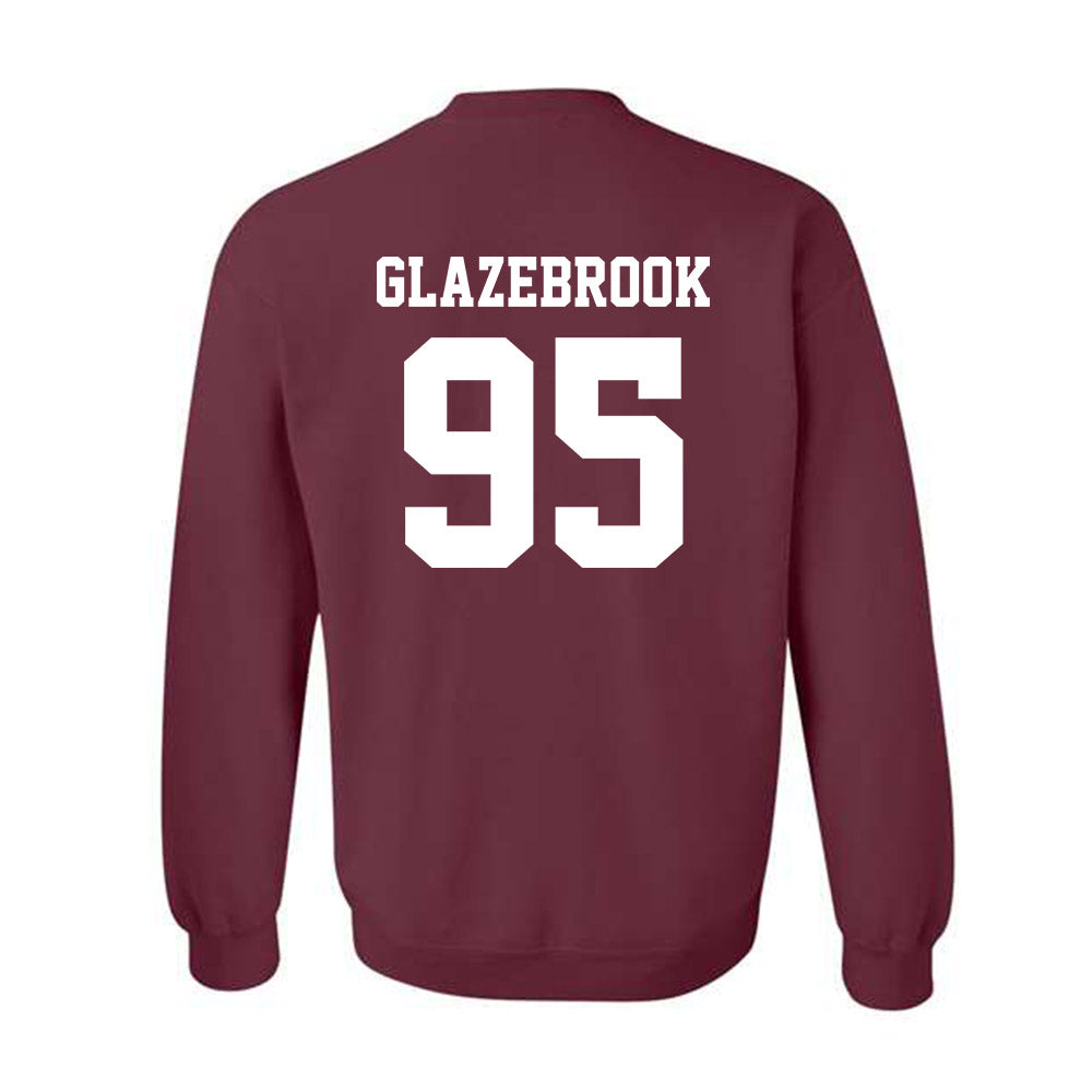 UWLAX - NCAA Football : Noah Glazebrook - Classic Shersey Crewneck Sweatshirt-1