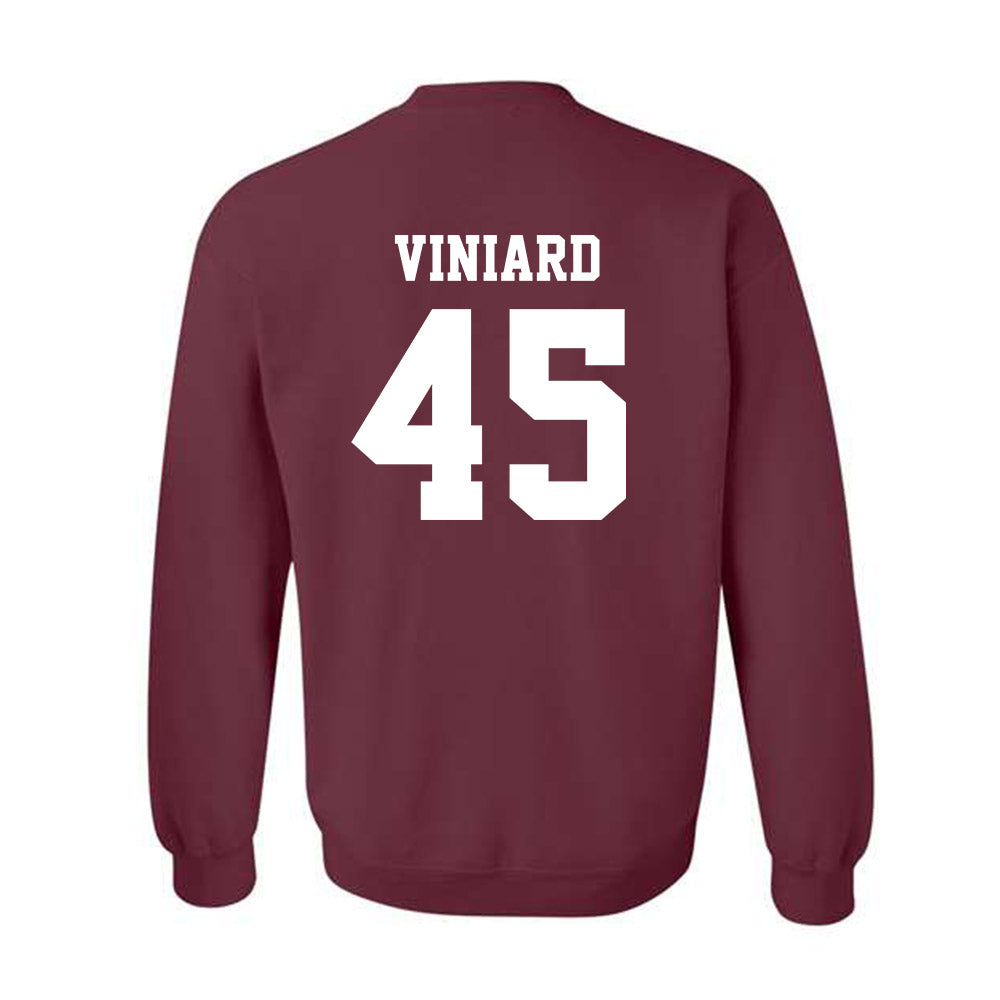UWLAX - NCAA Baseball : Sam Viniard - Classic Shersey Crewneck Sweatshirt-1