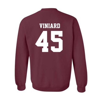 UWLAX - NCAA Baseball : Sam Viniard - Classic Shersey Crewneck Sweatshirt-1