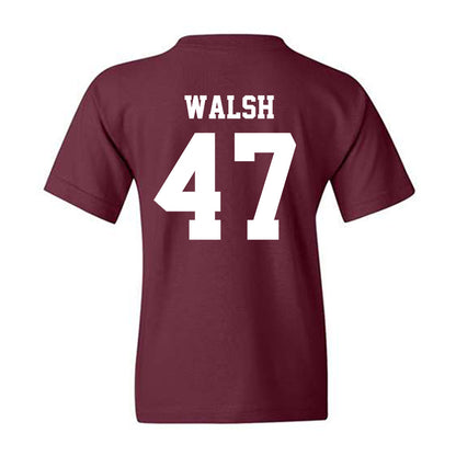 UWLAX - NCAA Football : Henry Walsh - Classic Shersey Youth T-Shirt-1