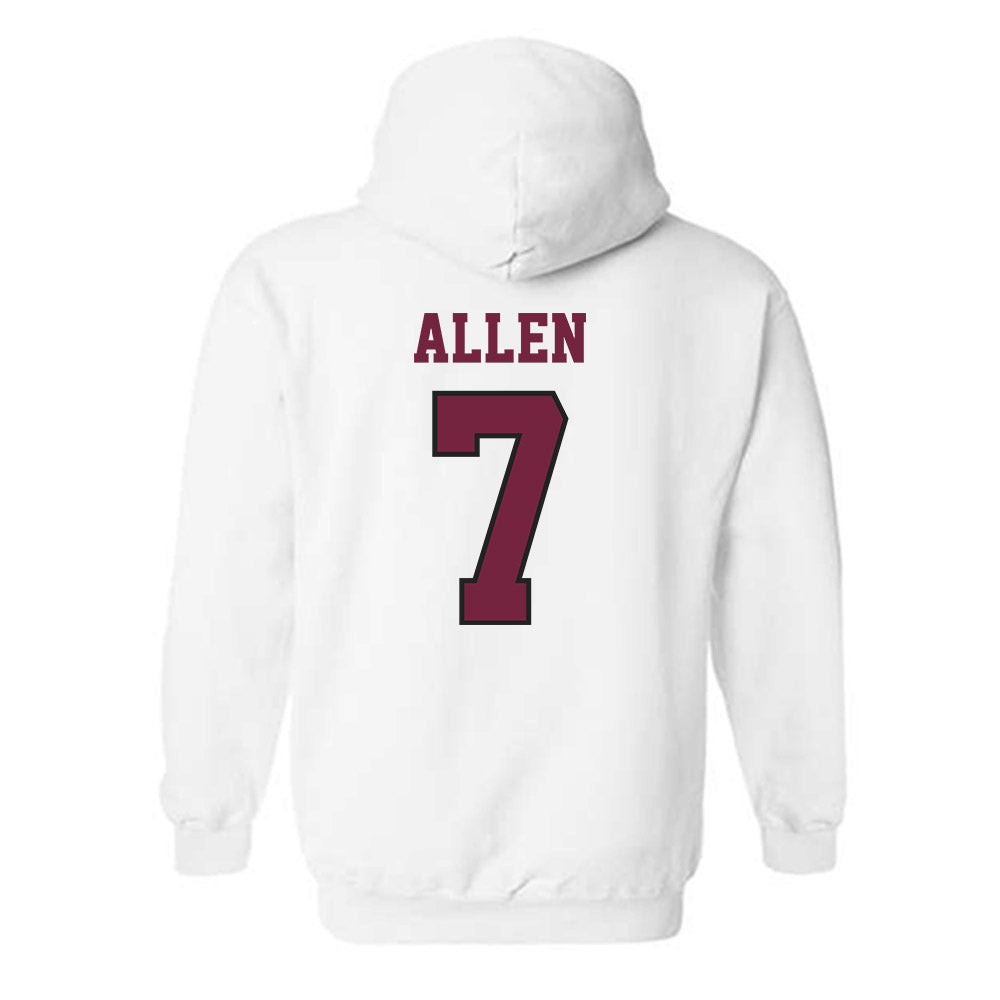 UWLAX - NCAA Men's Basketball : Justin Allen - Hooded Sweatshirt-1