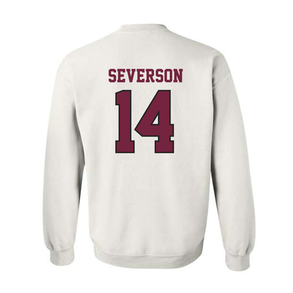 UWLAX - NCAA Football : Tyr Severson - Crewneck Sweatshirt-1