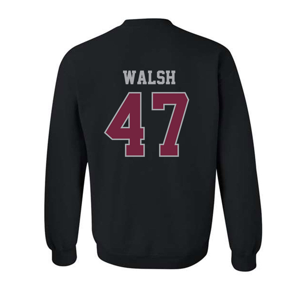 UWLAX - NCAA Football : Henry Walsh - Crewneck Sweatshirt-1