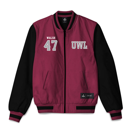 UWLAX - NCAA Football : Henry Walsh - Bomber Jacket-0