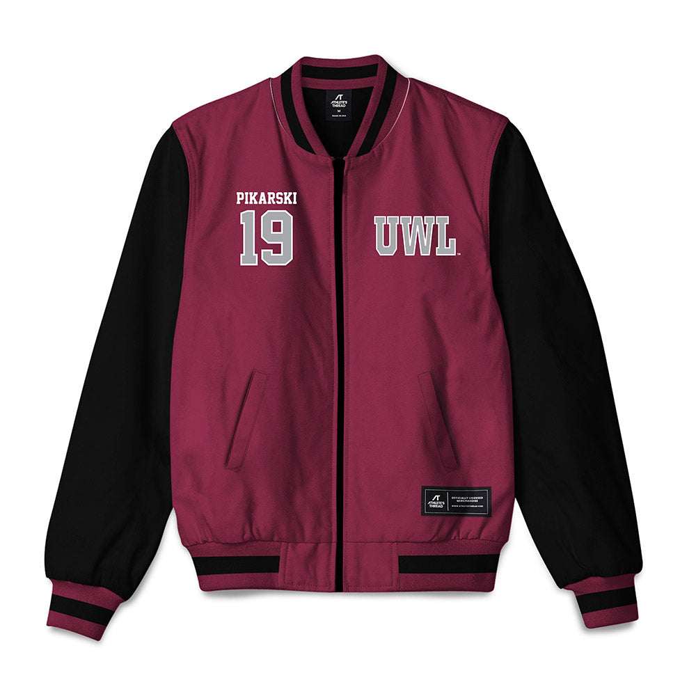 UWLAX - NCAA Women's Soccer : emily pikarski - Bomber Jacket-0