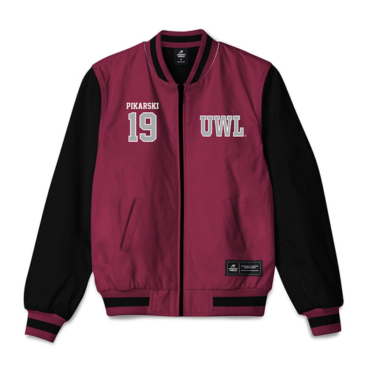 UWLAX - NCAA Women's Soccer : emily pikarski - Bomber Jacket-0