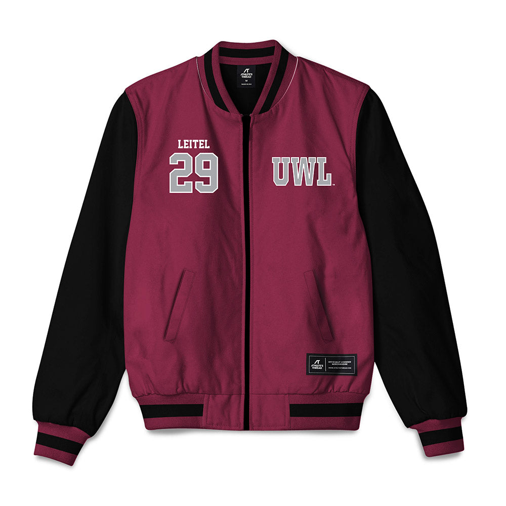 UWLAX - NCAA Football : Owen Leitel - Bomber Jacket-0