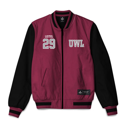 UWLAX - NCAA Football : Owen Leitel - Bomber Jacket-0