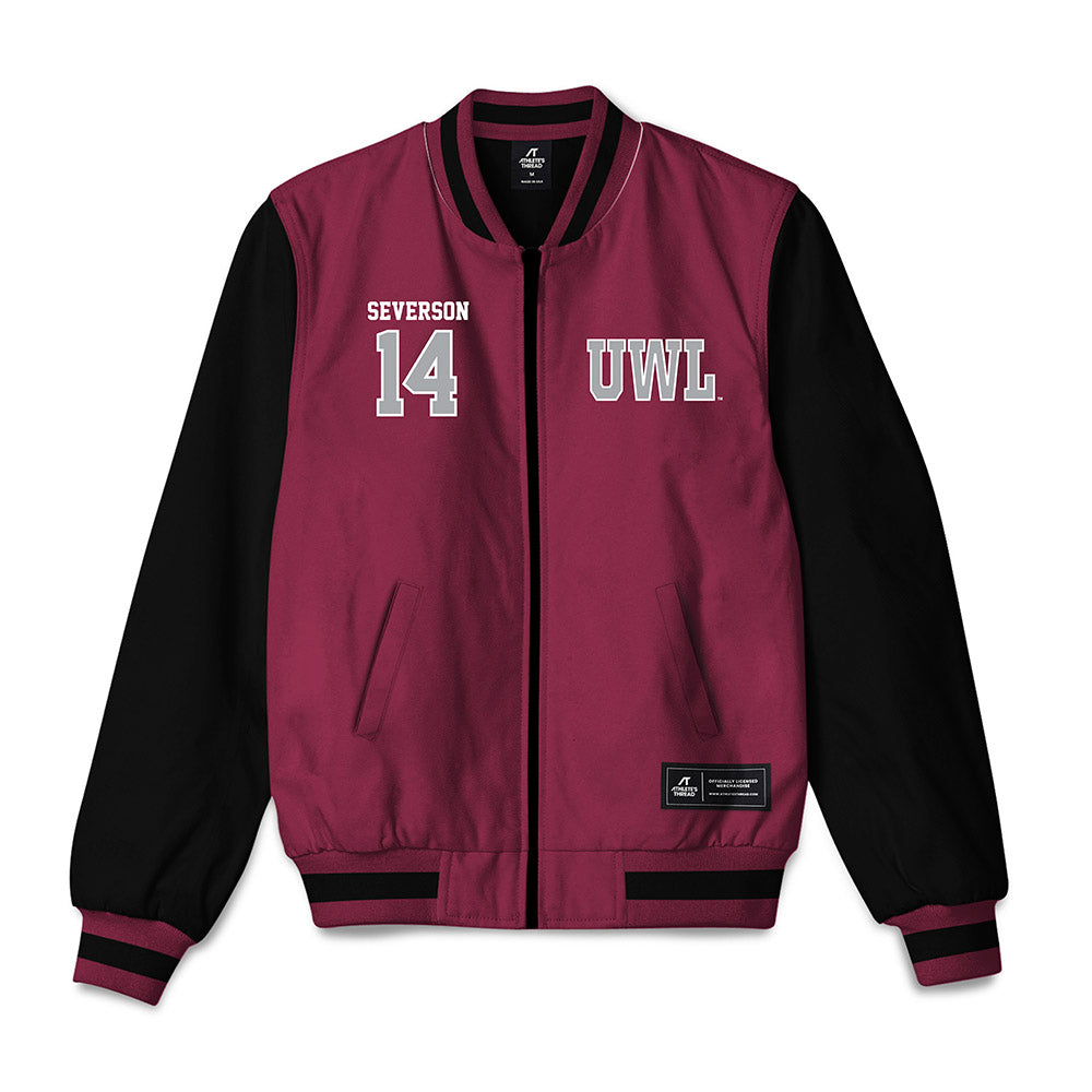 UWLAX - NCAA Football : Tyr Severson - Bomber Jacket-0