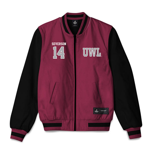 UWLAX - NCAA Football : Tyr Severson - Bomber Jacket-0