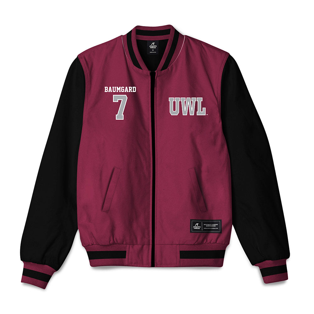 UWLAX - NCAA Football : Sam Baumgard - Bomber Jacket-0