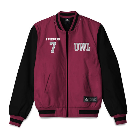 UWLAX - NCAA Football : Sam Baumgard - Bomber Jacket-0