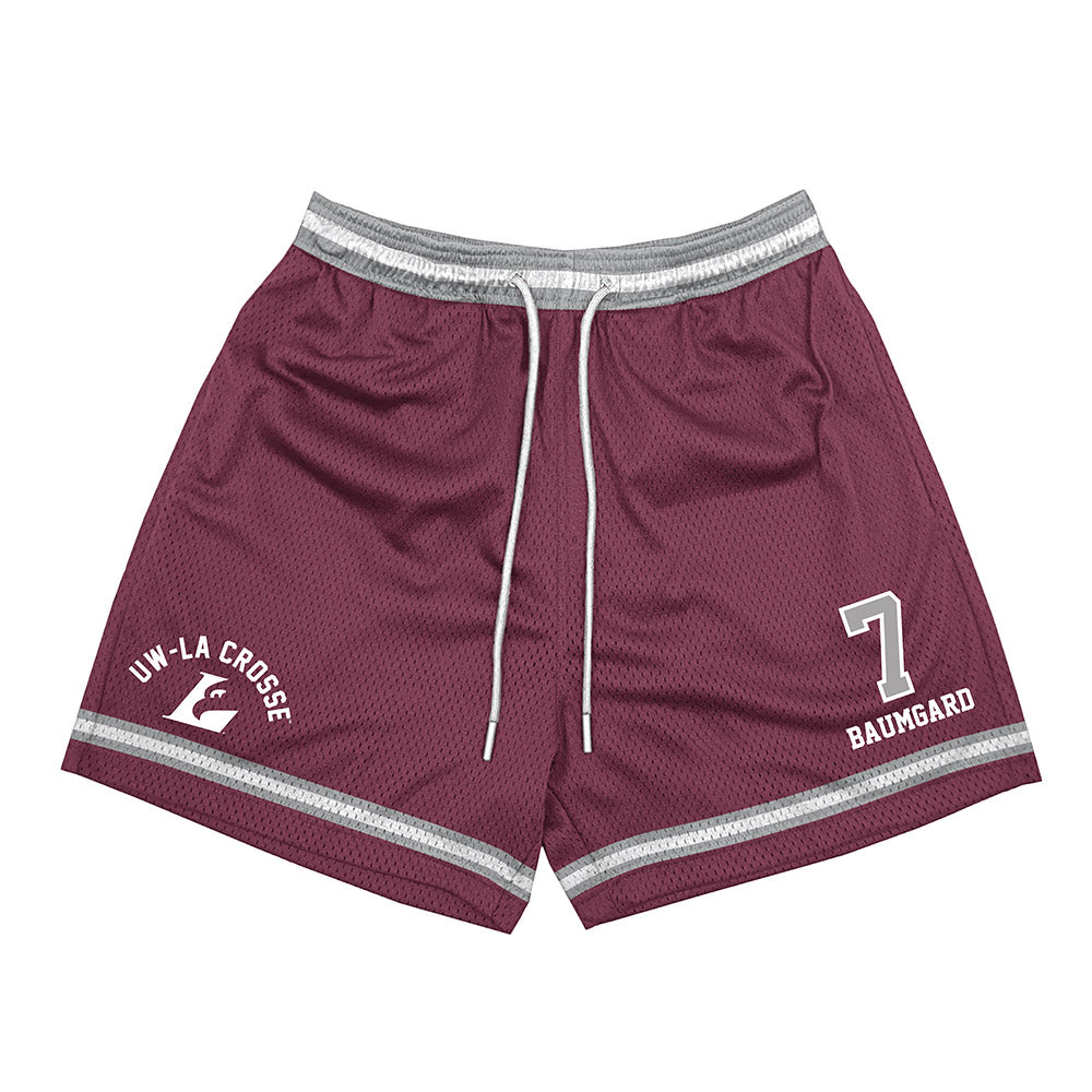 UWLAX - NCAA Football : Sam Baumgard - Shorts-0