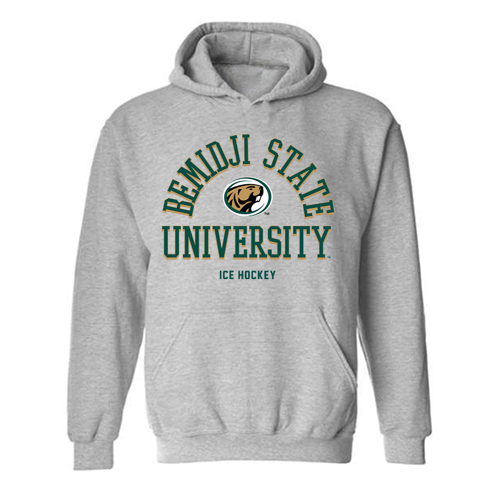 Bemidji State - NCAA Men's Ice Hockey : Benjamin Vigneault - Hooded Sweatshirt-0