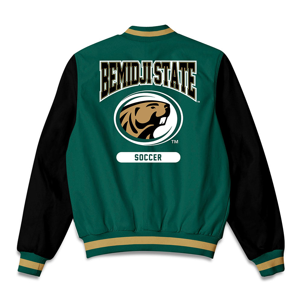 Bemidji State - NCAA Women's Soccer : Megan Ko - Bomber Jacket-1