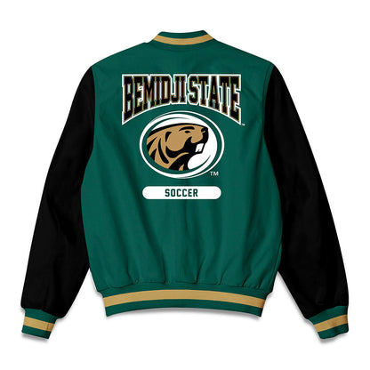 Bemidji State - NCAA Women's Soccer : Megan Ko - Bomber Jacket-1