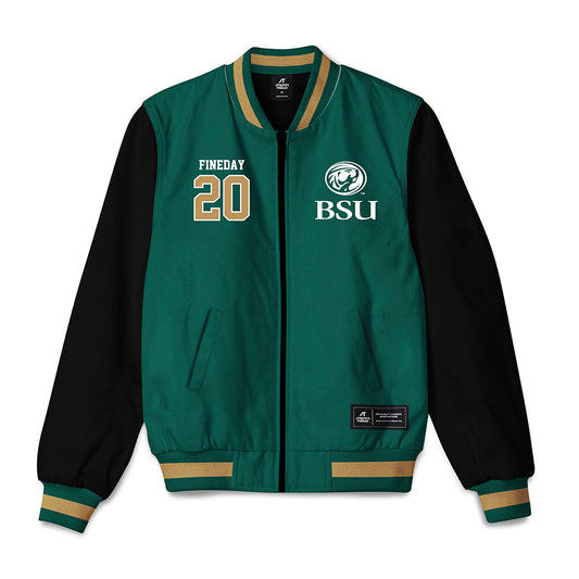 Bemidji State - NCAA Women's Basketball : Gabrielle Fineday - Bomber Jacket-0
