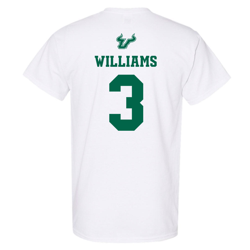 USF - NCAA Men's Basketball : Jimmie Williams - EDGE Classic Shersey T-Shirt-1