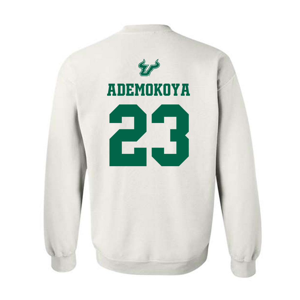 USF - NCAA Men's Basketball : Quincy Ademokoya - EDGE Classic Shersey Crewneck Sweatshirt-1