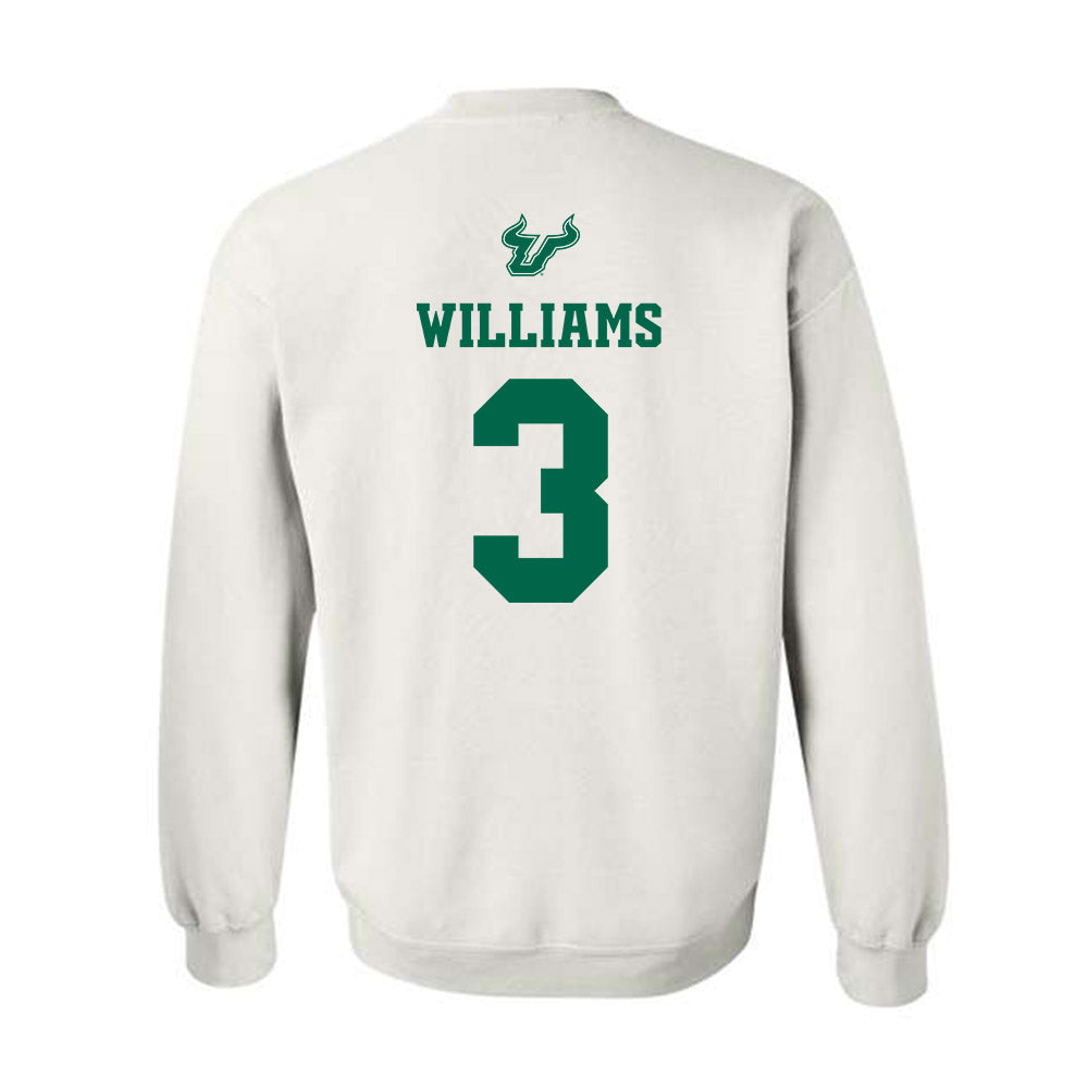 USF - NCAA Men's Basketball : Jimmie Williams - EDGE Classic Shersey Crewneck Sweatshirt-1