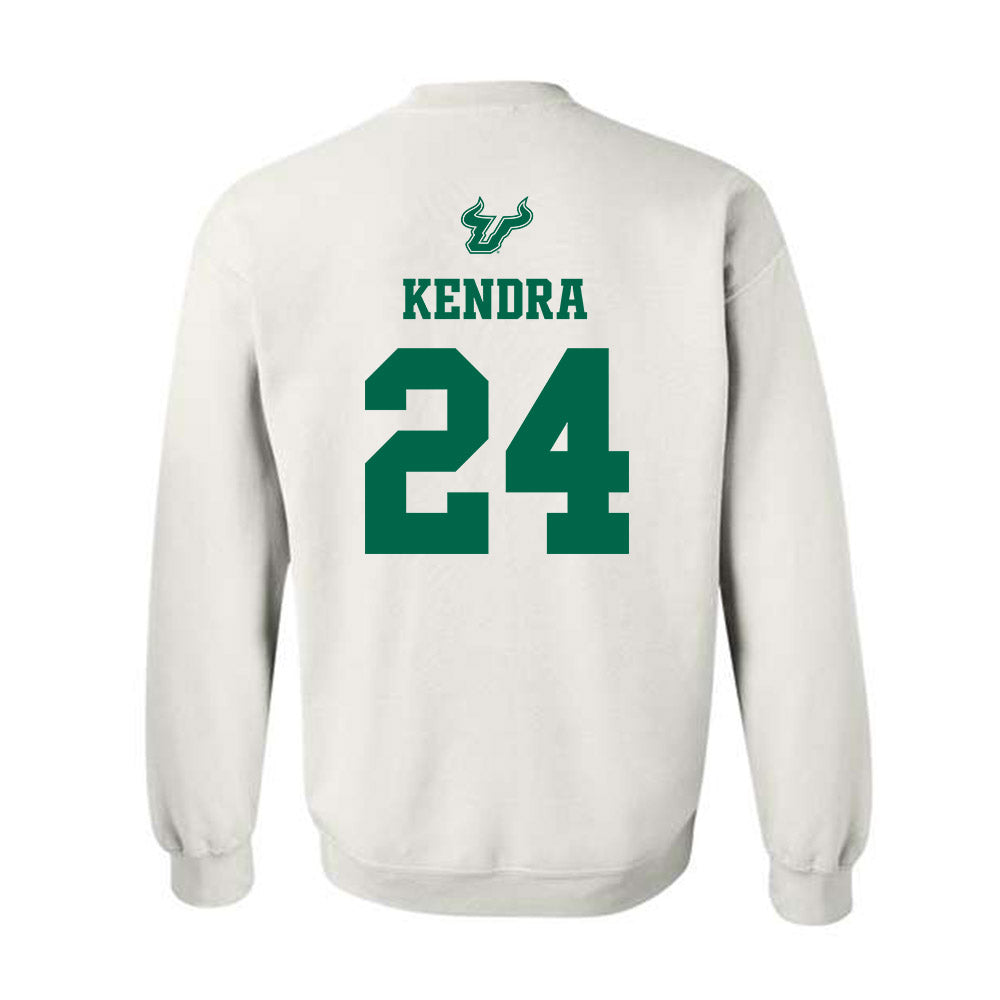 USF - NCAA Men's Basketball : Kendra Kendra - EDGE Classic Shersey Crewneck Sweatshirt-1