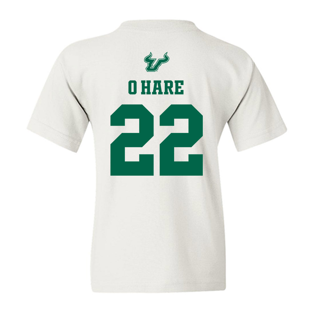 USF - NCAA Men's Basketball : Kyle O'Hare - EDGE Classic Shersey Youth T-Shirt-1