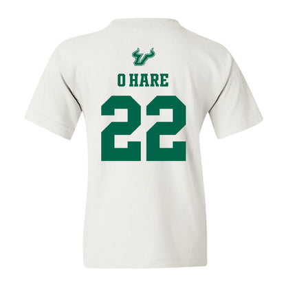 USF - NCAA Men's Basketball : Kyle O'Hare - EDGE Classic Shersey Youth T-Shirt-1