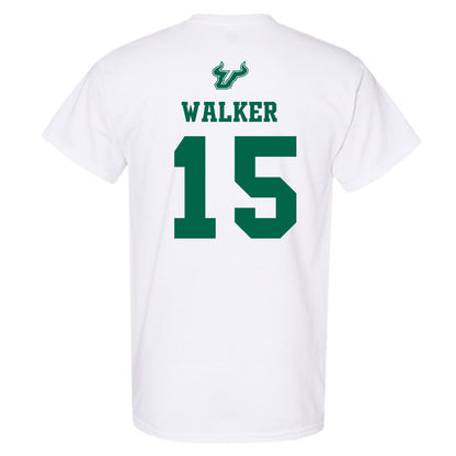 USF - NCAA Men's Basketball : Corey Walker - EDGE Classic Shersey T-Shirt-1