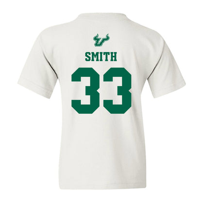 USF - NCAA Men's Basketball : Nic Smith - EDGE Classic Shersey Youth T-Shirt-1