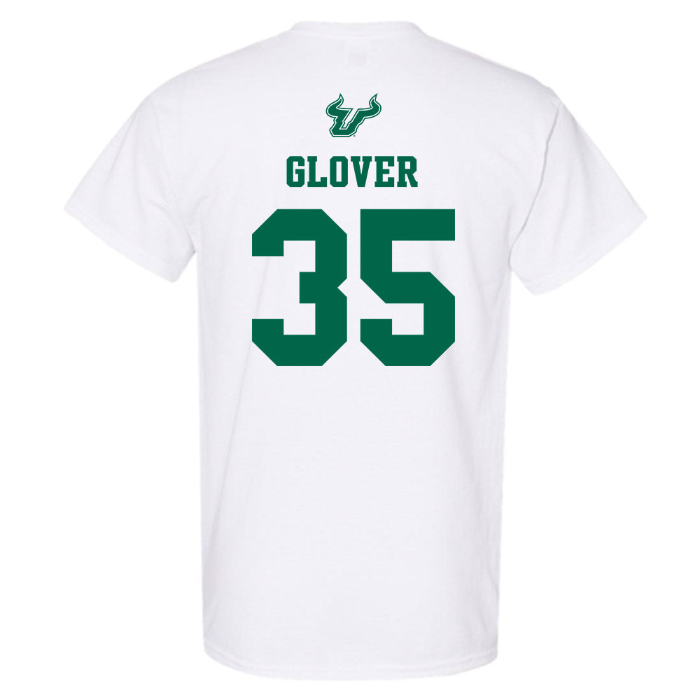 USF - NCAA Men's Basketball : Taj Glover - EDGE Classic Shersey T-Shirt-1