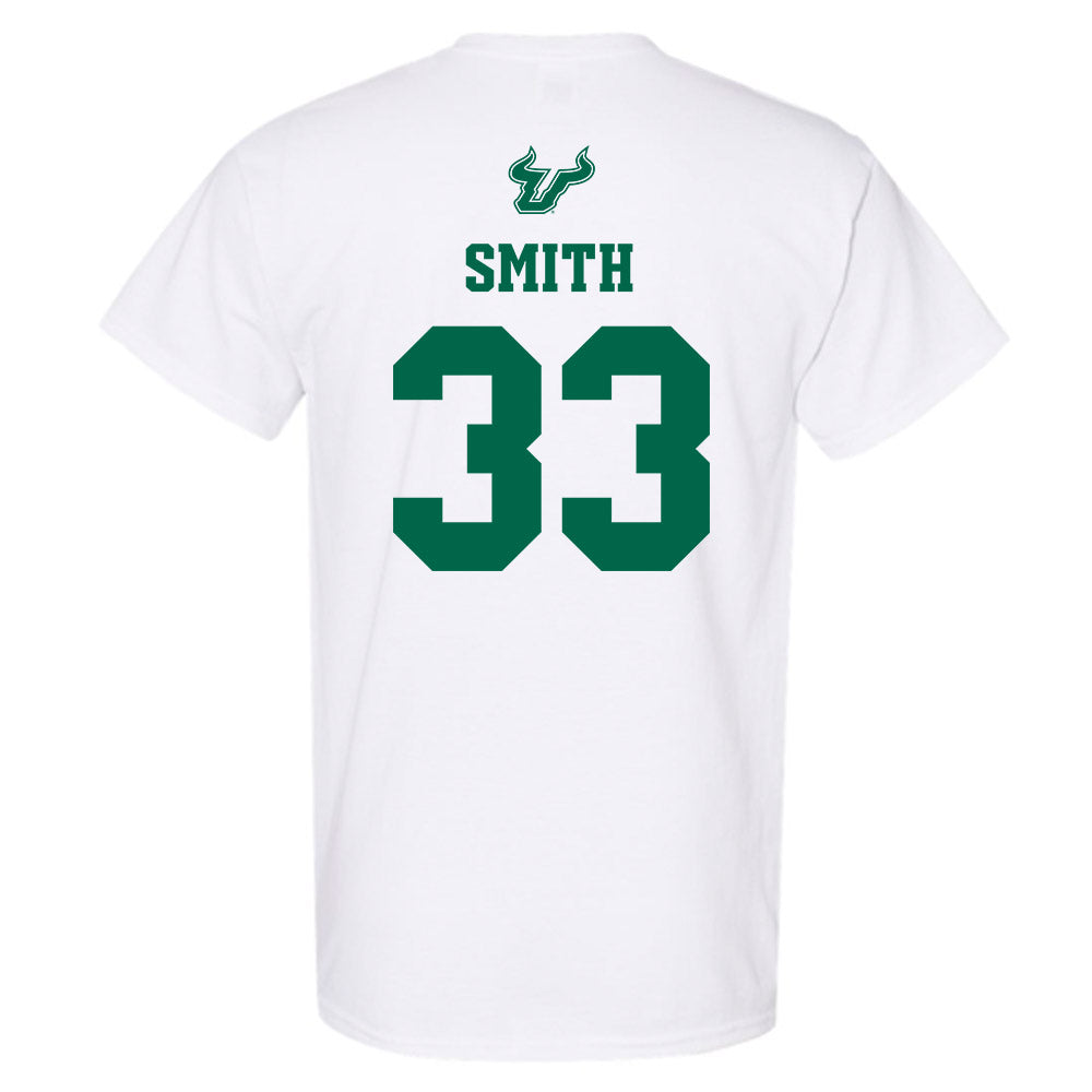 USF - NCAA Men's Basketball : Nic Smith - EDGE Classic Shersey T-Shirt-1